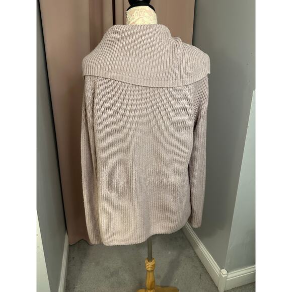 Haven Well Within Side Button Sweater Capsule Minimalist Cozy Classic Medium - Picture 3 of 6